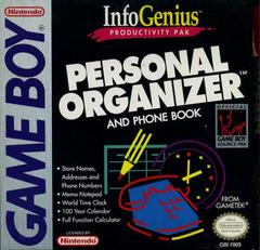 Personal Organizer & Phone Book - GameBoy