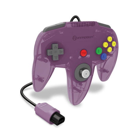 Captain Premium Controller for Nintendo 64 - Amethyst Purple