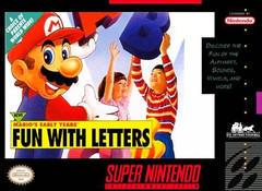 Mario's Early Years Fun with Letters - Super Nintendo