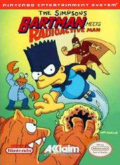 The Simpsons Bartman Meets Radioactive Man - NES