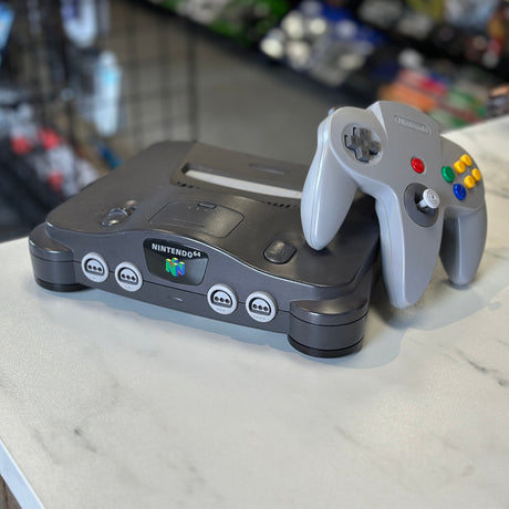 N64 Console (Dark Gray) - Premium Refurbished - Nintendo 64