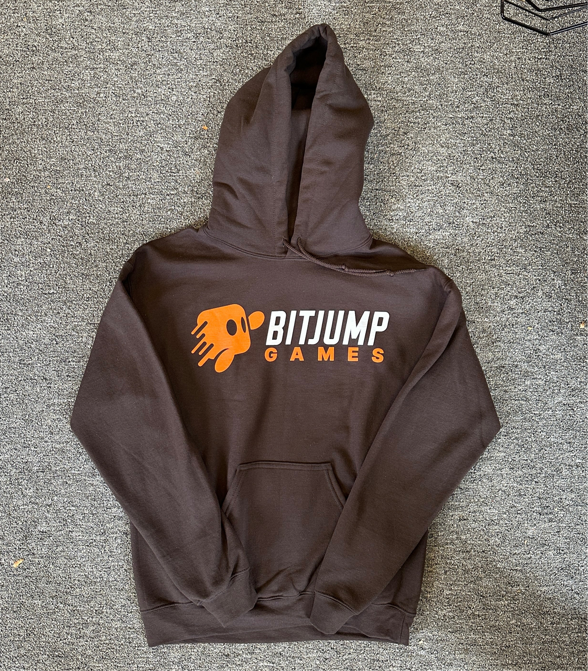 Bitjump Games Brown Hoodie