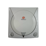 Top of white SEGA Dreamcast console