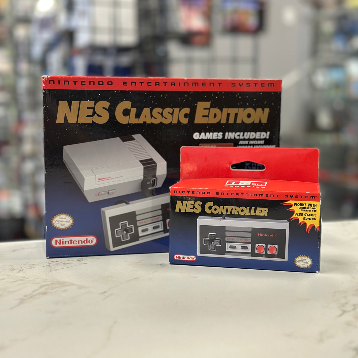 Nintendo NES Classic Edition + Extra NES Controller