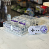 Super NES Console (Transparent White) - Premium Refurbished - Super Nintendo