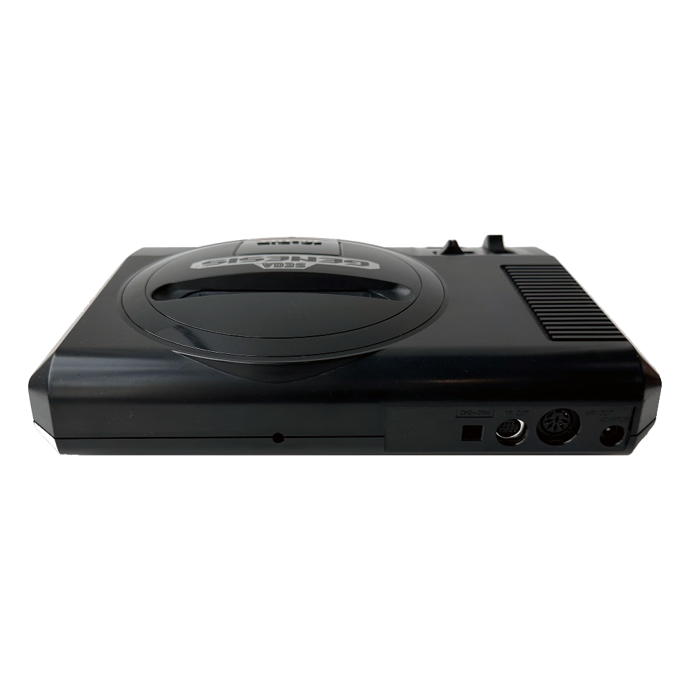 Back of SEGA Genesis model 1 console