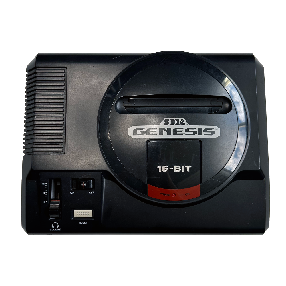 Top of SEGA Genesis Model 1 console