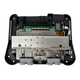Nintendo 64 with top shell removed and PixelFX upgrade