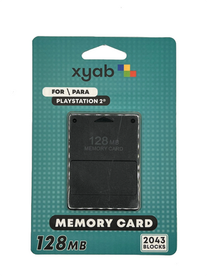 128MB Memory Card for PlayStation 2