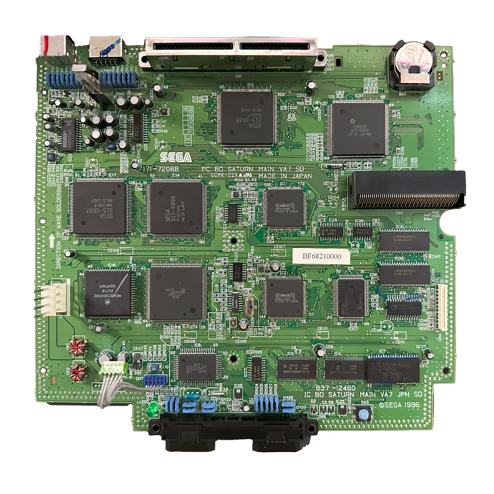 SEGA Saturn Motherboard with upgrades