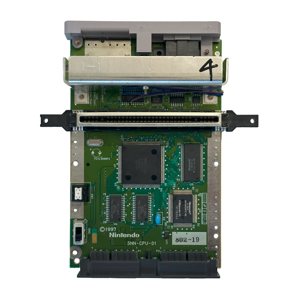 Super NES Jr motherboard