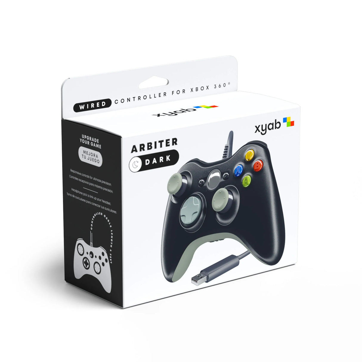 ARBITER Wired Controller (Black) for Xbox 360/PC - XYAB - Controller