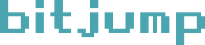 bitjump logo in teal