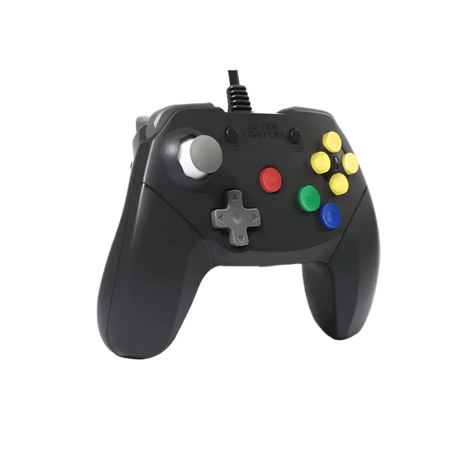 Brawler64 Wired Controller for Nintendo 64 - Retro Fighter