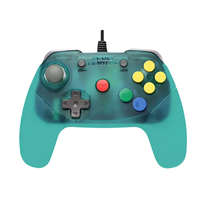 Brawler64 Wired Controller for Nintendo 64 - Retro Fighter