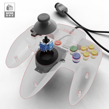 Hall Effect Joystick Module (GameCube Style) for N64