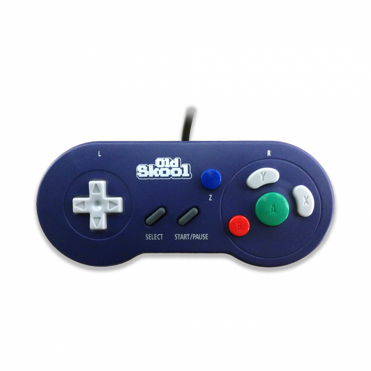 Digital Controller (Purple) for GameCube - Old Skool - Controller