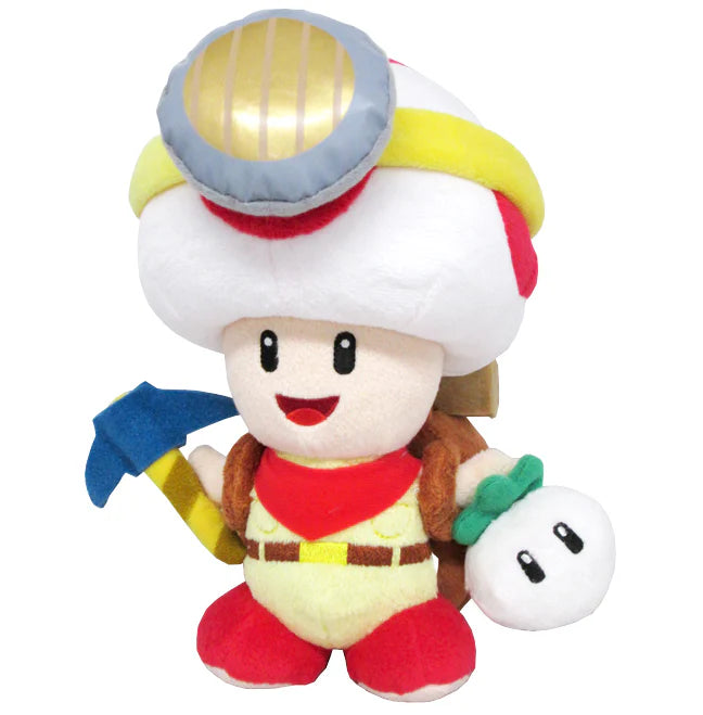 Captain Toad Super Mario 9" Plush - Little Buddy - Plush