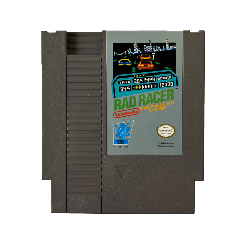 Rad Racer - NES