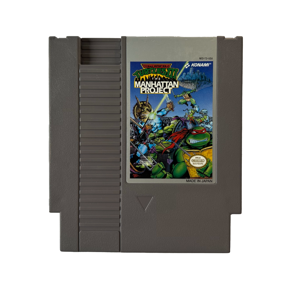 Teenage Mutant Ninja Turtles III The Manhattan Project - NES