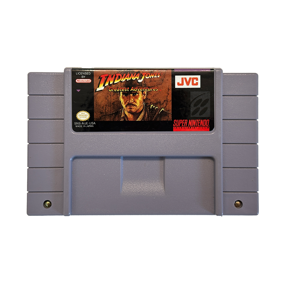 Indiana Jones' Greatest Adventures - Super Nintendo