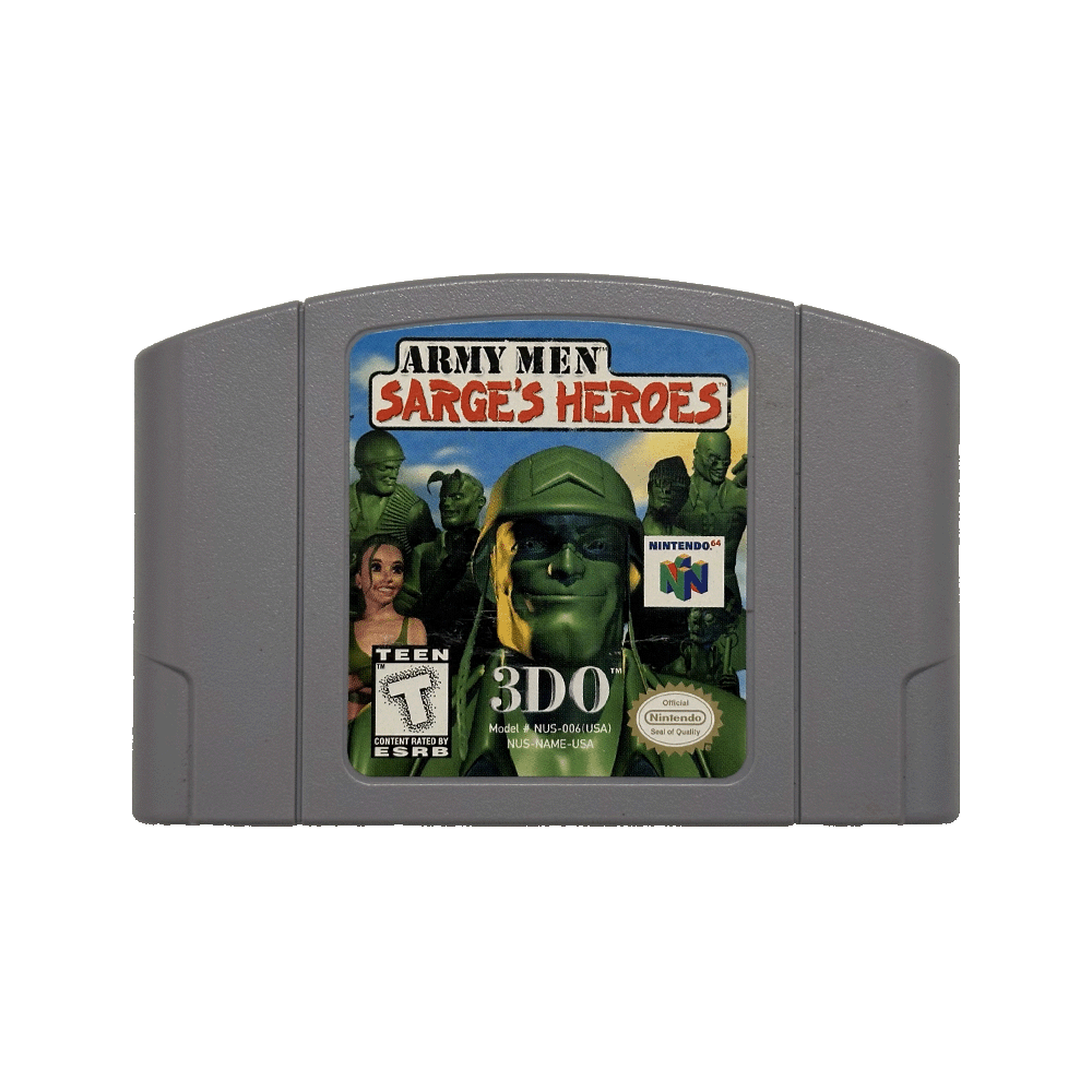 Army Men Sarge's Heroes - Nintendo 64