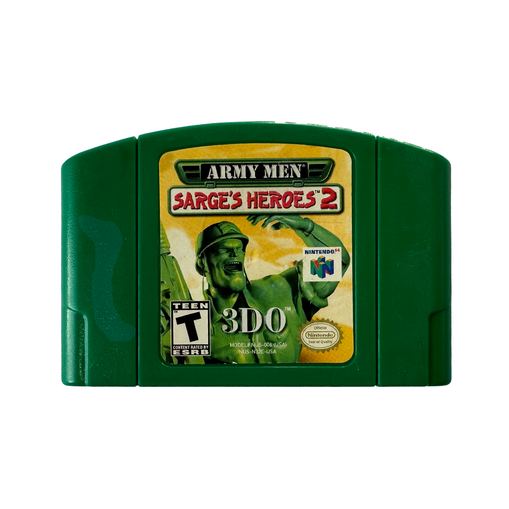 Army Men Sarge's Heroes 2 - Nintendo 64