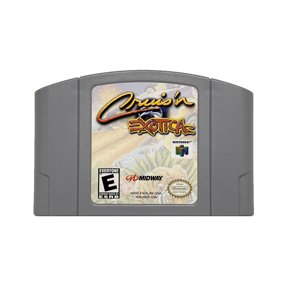 Cruis'n Exotica - Nintendo 64