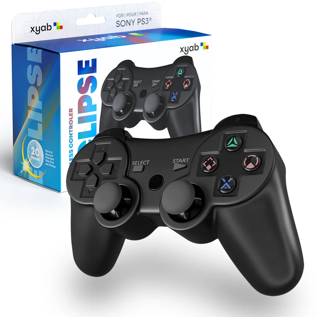 ECLIPSE Wireless Bluetooth Controller for PS3 - XYAB - Controller