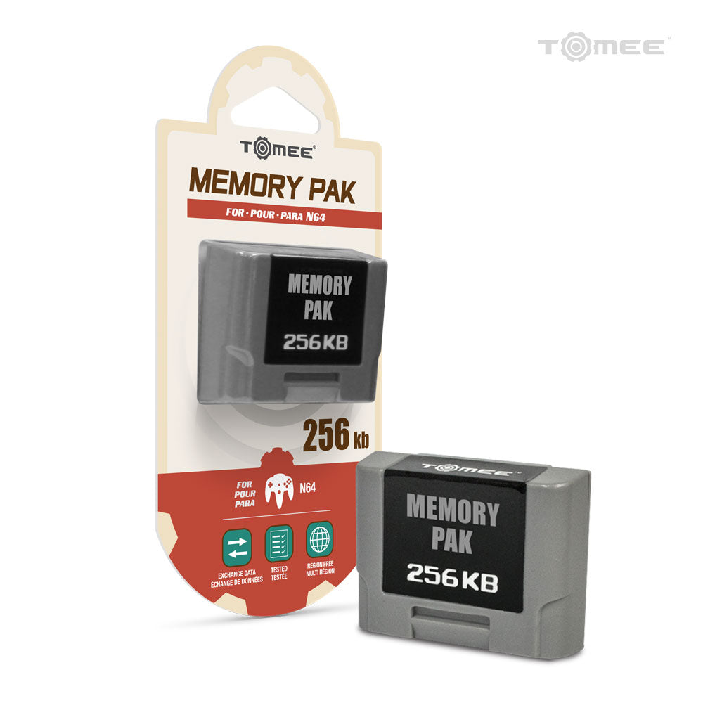 256KB Memory Pak for N64 - Tomee - Memory Card