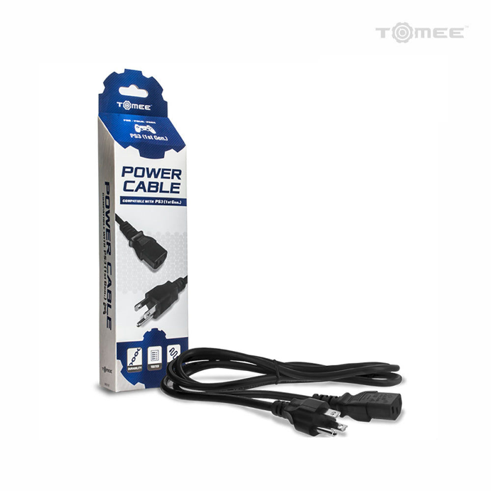 3-Prong Power Cable for PS3/ Xbox 360/ PC - Tomee - Cable