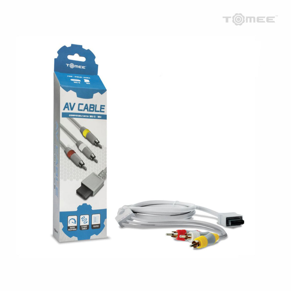 Wii U/ Wii AV Cable - Tomee - Cable