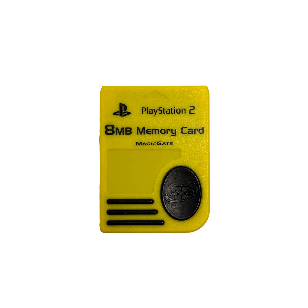 Nyko 8MB Memory Card [Yellow] - Playstation 2