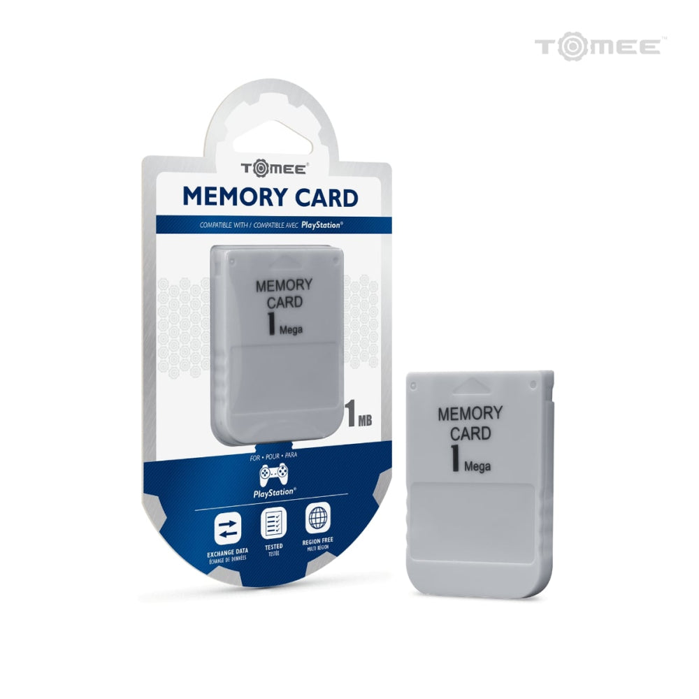 1 MB Memory Card for PS2® / PS1® - Tomee - Memory Card