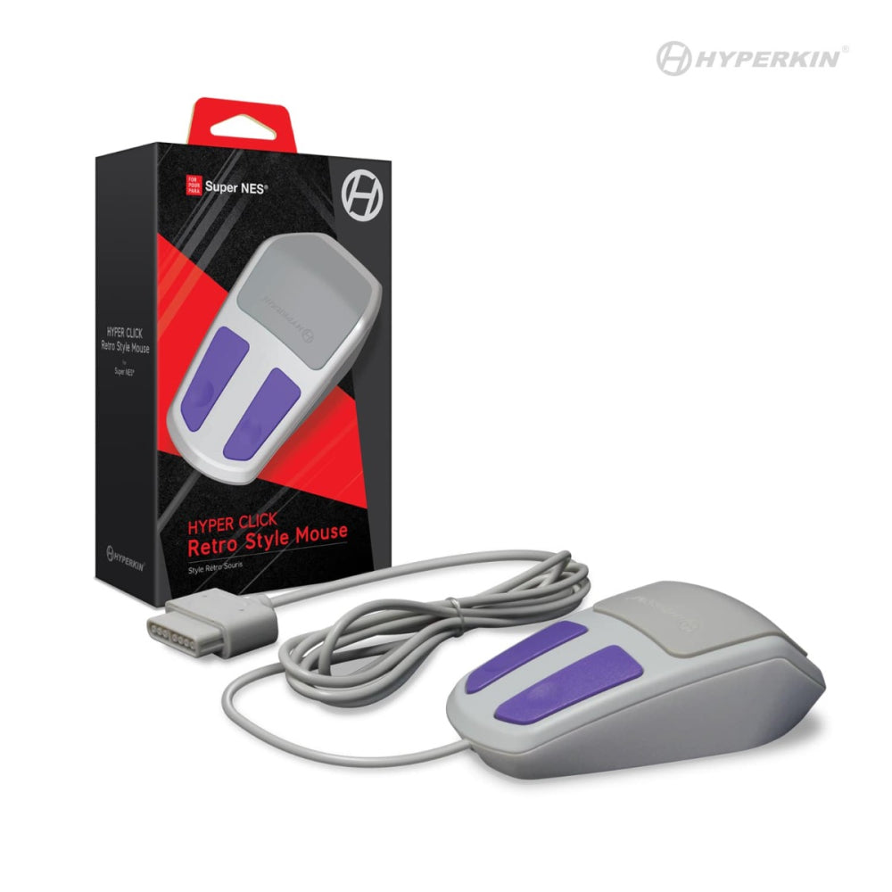 Hyper Click Retro Style Mouse for Super NES® - Hyperkin - Controller