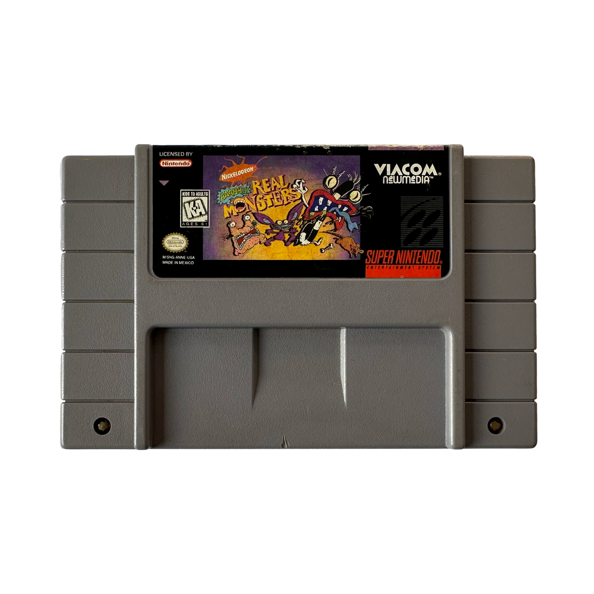 AAAHH Real Monsters - Super Nintendo