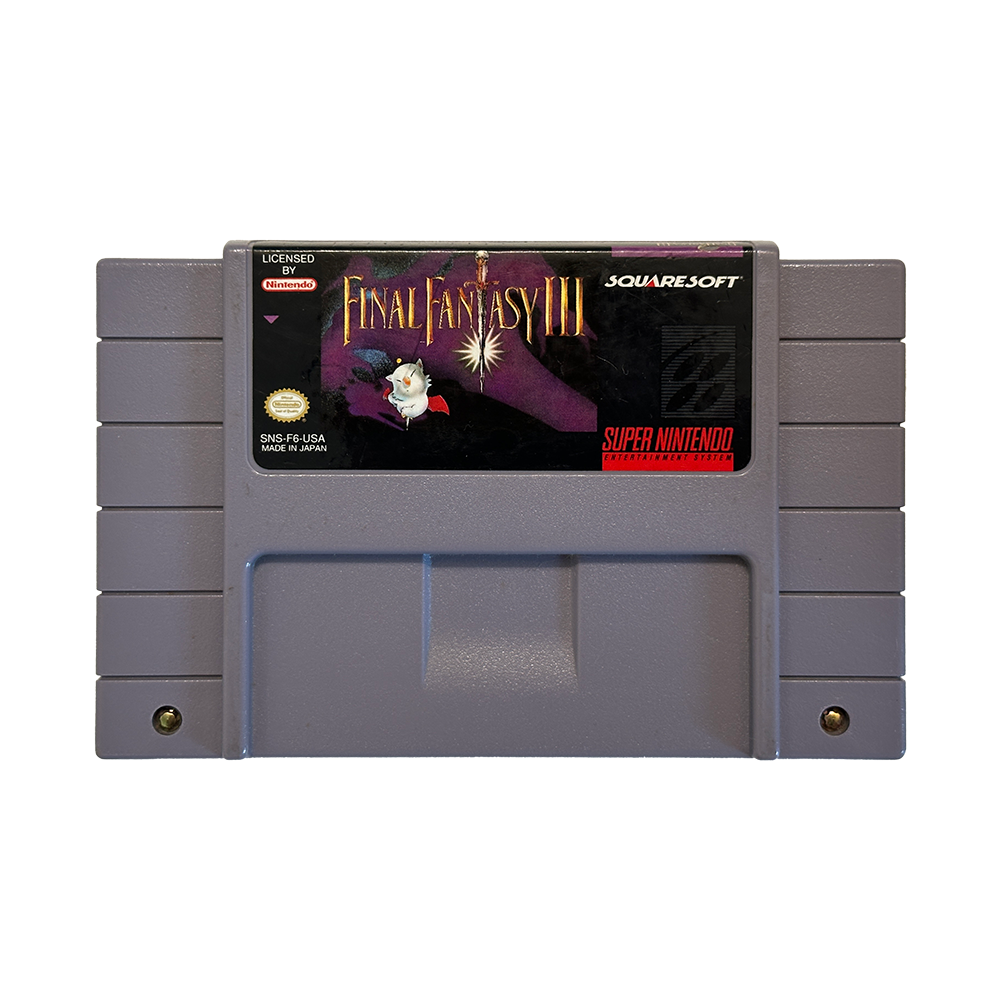 Final Fantasy III - Super Nintendo