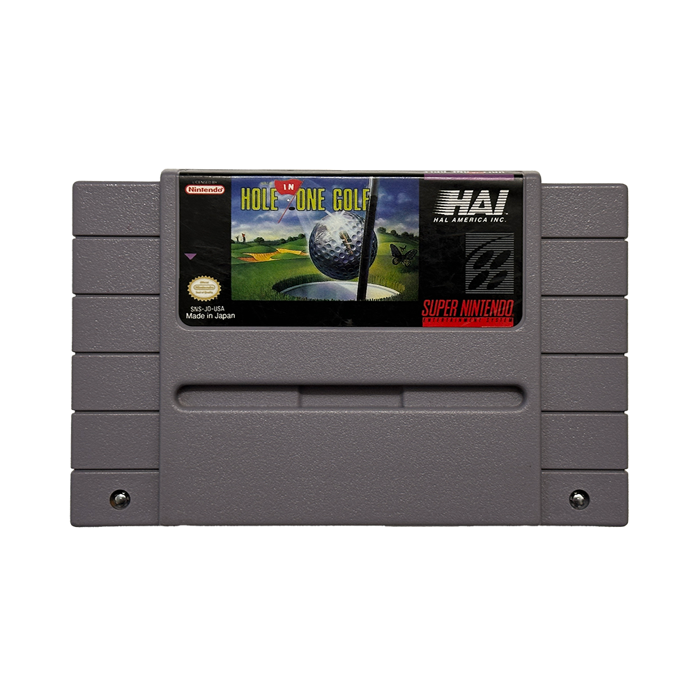 Hal's Hole in One Golf - Super Nintendo