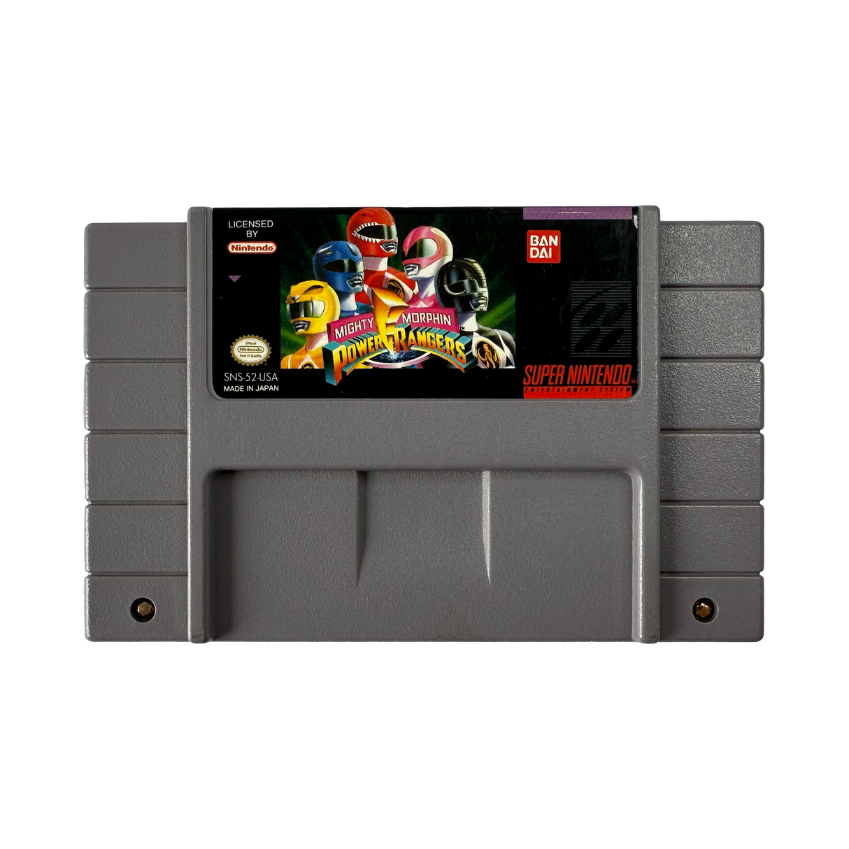 Mighty Morphin Power Rangers - Super Nintendo