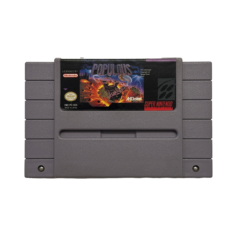 Populous - Super Nintendo