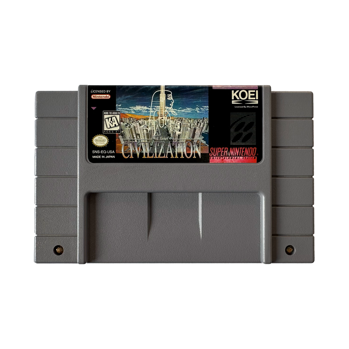 Sid Meier's Civilization - Super Nintendo