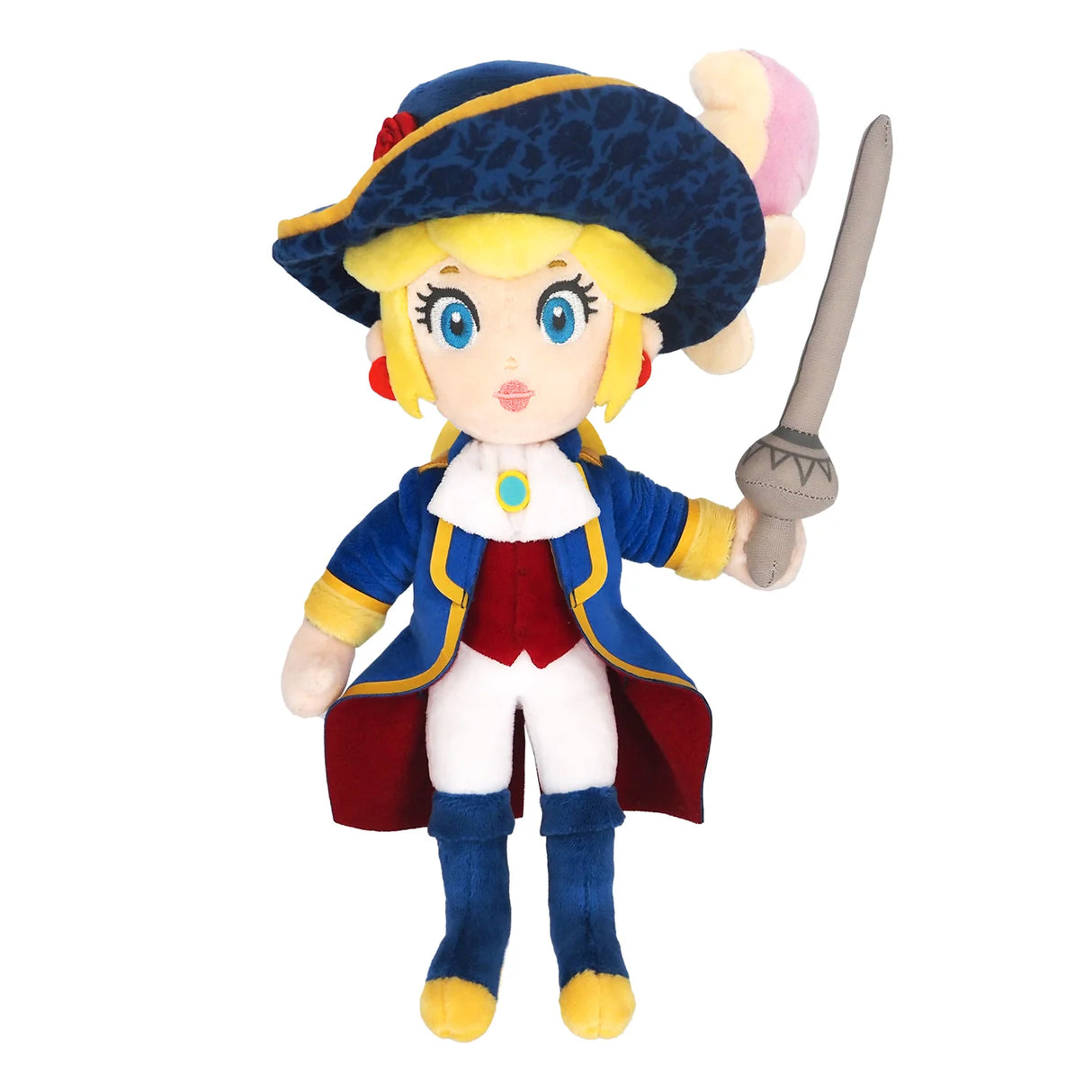 Princess Peach Showtime! Swordfighter 11" Plush - Little Buddy - Plush