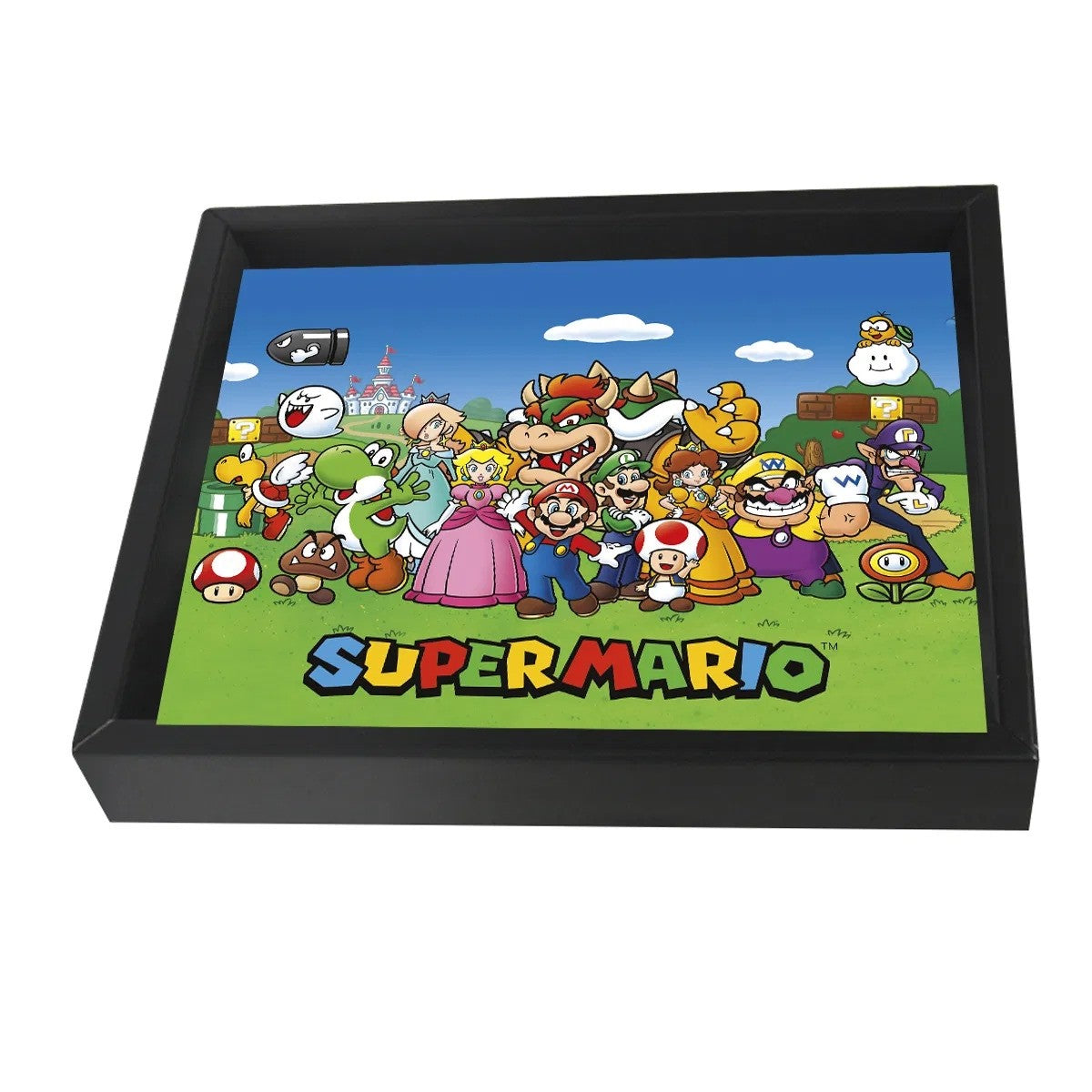 Lenticular Shadow Box - Super Mario Characters - 8"x10" - Poster