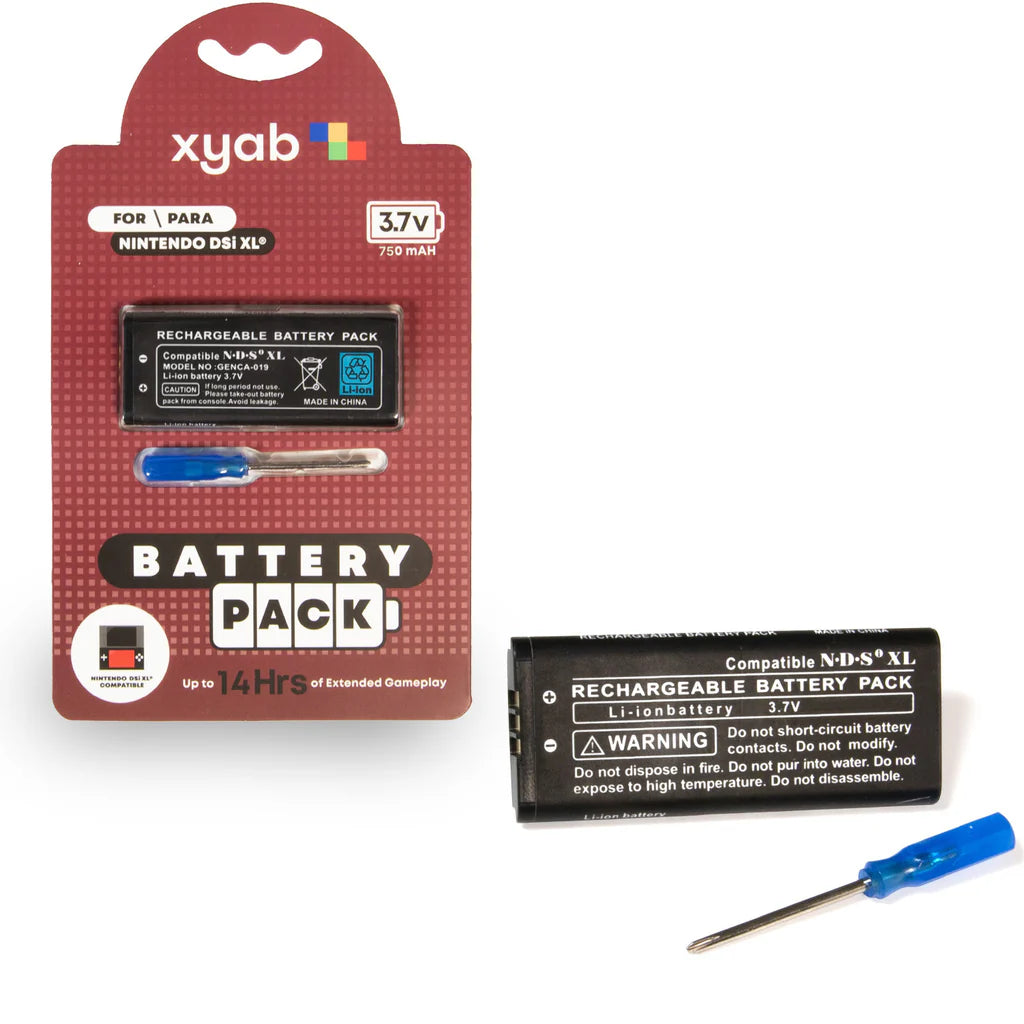 Rechargeable Battery Pack for Nintendo DSi XL - XYAB - Battery