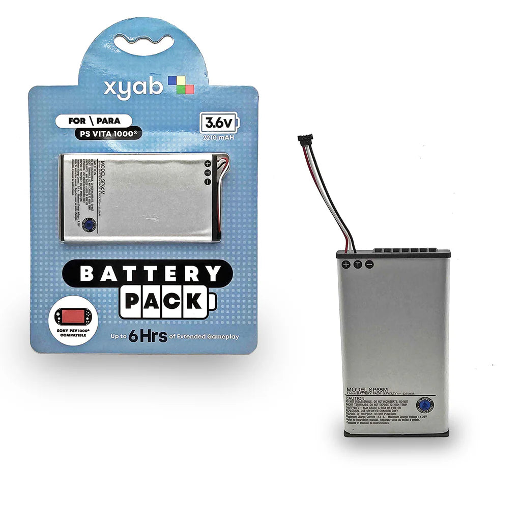 Rechargeable Battery Pack for PS Vita 1000 - XYAB - Battery