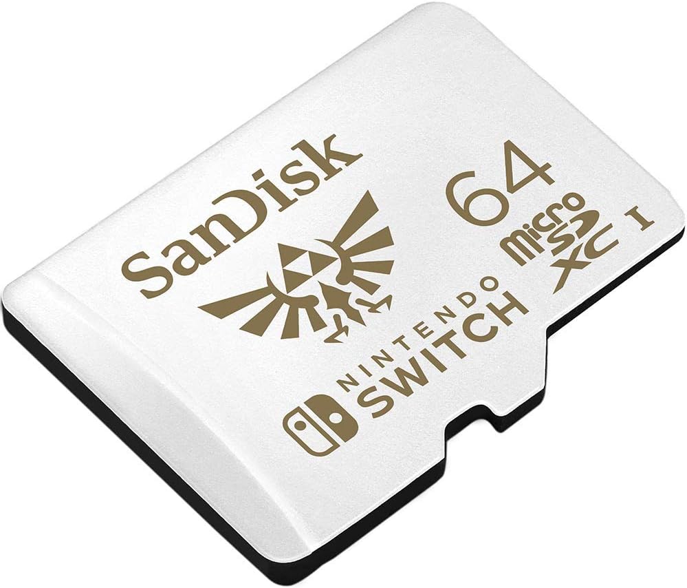 SanDisk 64 GB microSDXC (Zelda White) - Nintendo Switch