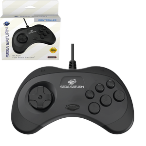 Wired Controller for SEGA Saturn Wired Controller (Officially Licensed) - Black