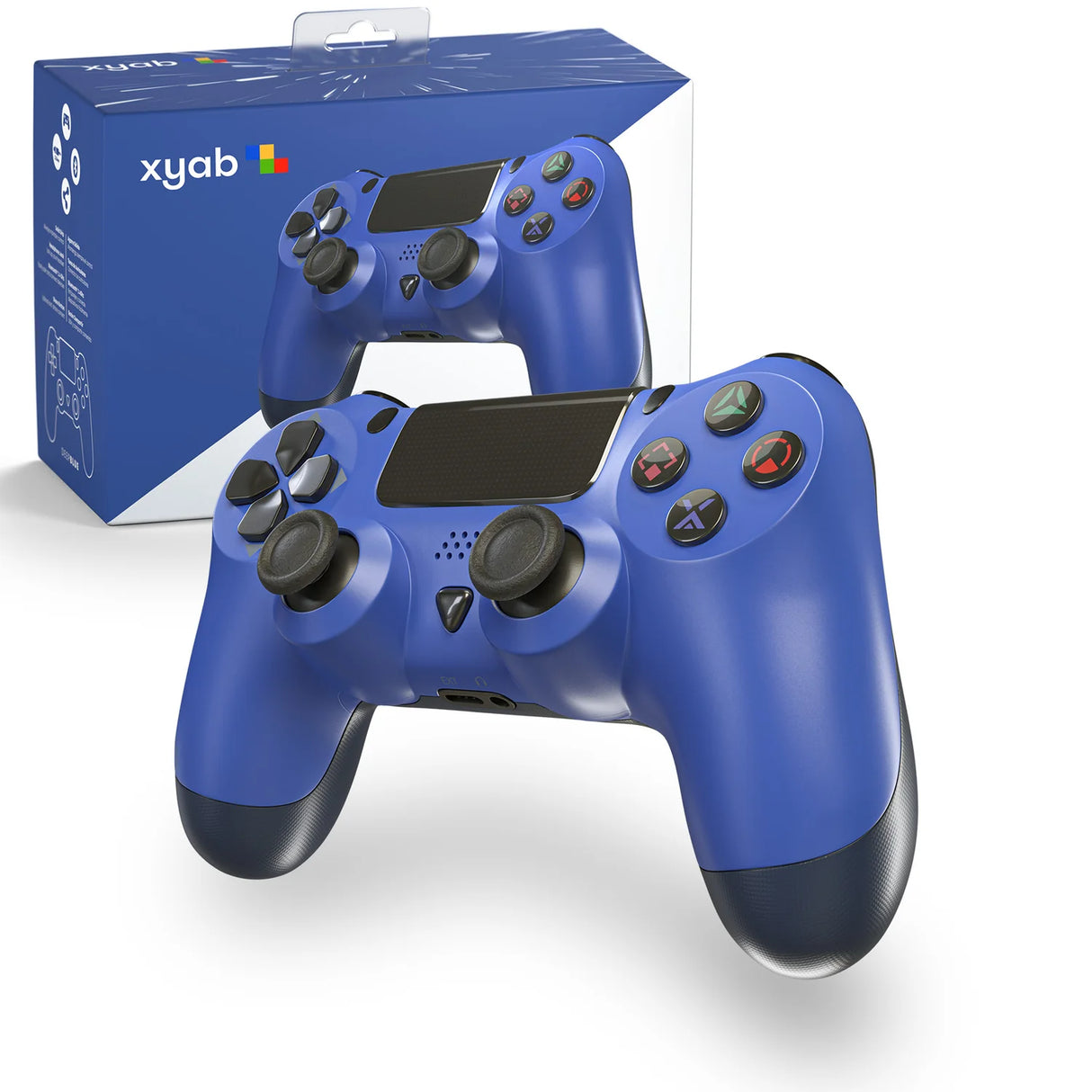 Wireless Bluetooth Controller (Blue) for PlayStation 4 - XYAB - Controller