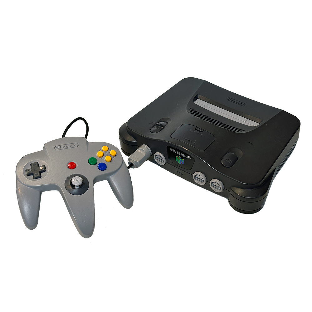 N64 Console (Dark Gray) - Refurbished - Nintendo 64