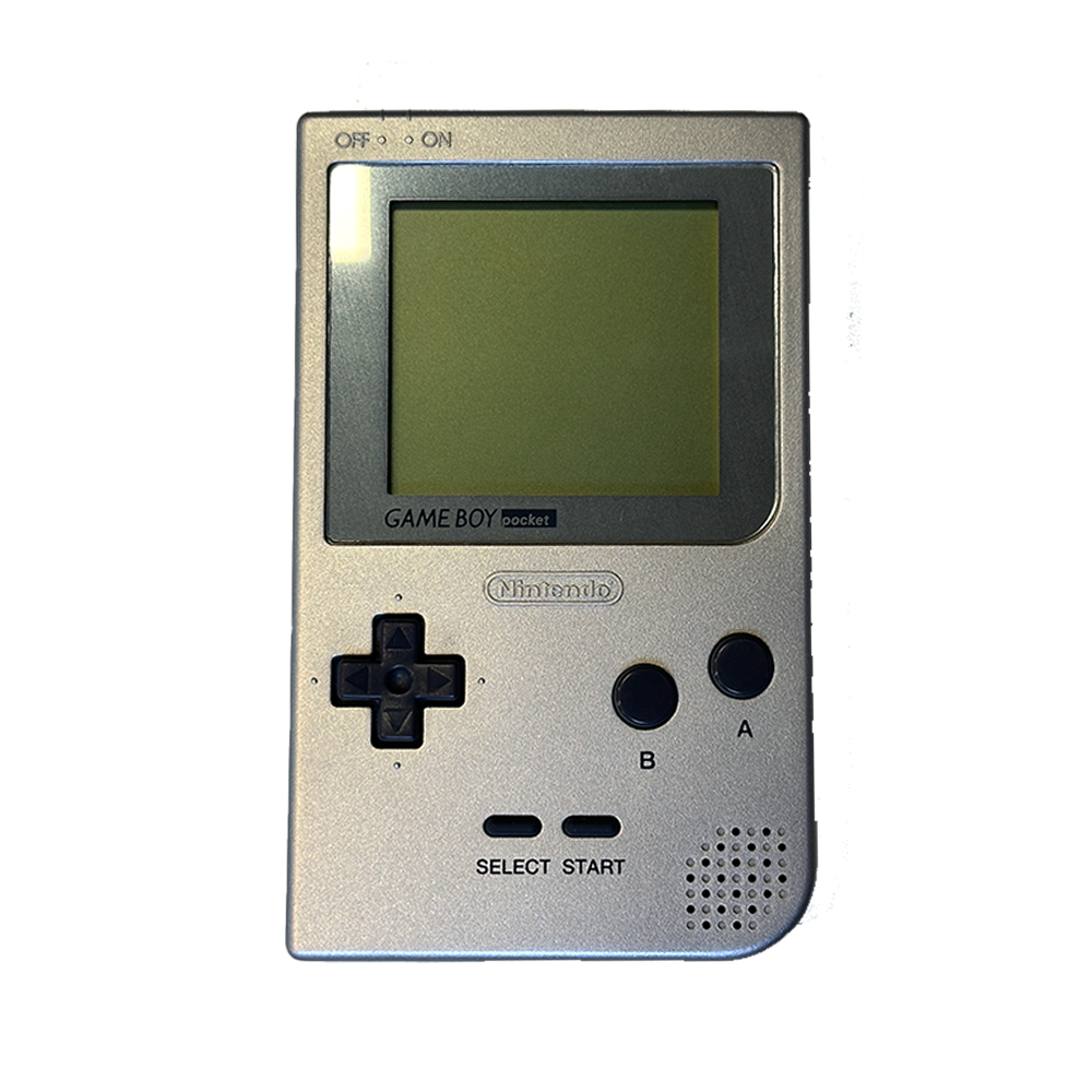 Game Boy Pocket System (Silver) - GameBoy